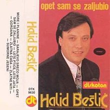 Halid Beslic 1990 - Opet sam se zaljubio (Альбом мұқабасы) .jpg