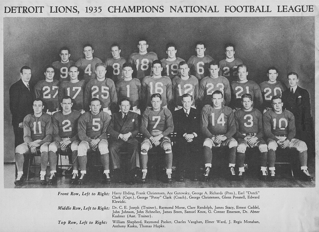 1935 Detroit Lions season