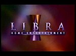 Libra Home Entertainment logo used between 1998 and 2001.