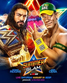 SummerSlam (2021) WWE pay-per-view and Peacock/WWE Network event