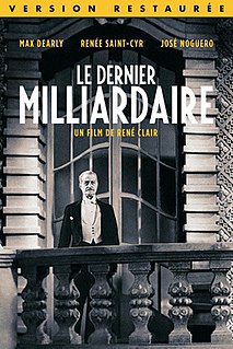 <i>The Last Billionaire</i> 1934 film by René Clair