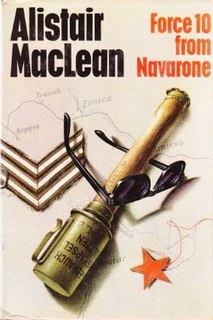 <i>Force 10 from Navarone</i> War novel by Alistair MacLean