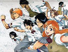 Anime Bleach Ichigo Kurosaki Ichigo Boy Quincy Shinigami Anime Tensa  Zangetsu HD Poster |300 GSM Quality | Paper Print - Animation & Cartoons  posters in India - Buy art, film, design, movie,