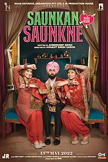 <i>Saunkan Saunkne</i> Indian Punjabi-language comedy film