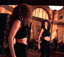 Jackson dancing sensually in the "That's the Way Love Goes" video, the clip being her first public appearance after being absent for few years. Thatsthewaylovegoes.png