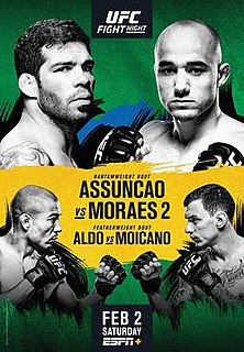 UFC Fight Night: Assunção vs. Moraes 2 UFC mixed martial arts event in 2019