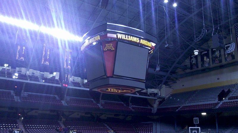 File:Williams Arena scoreboard.jpg