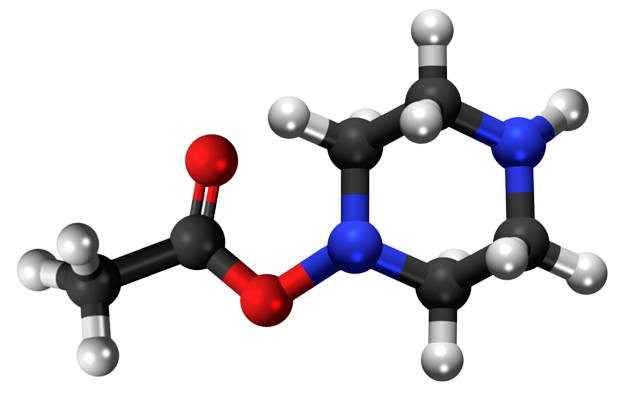 Dosiero:Piperazine acetate 3D.png