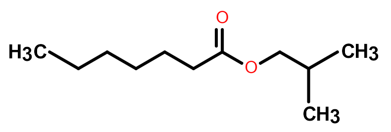 Dosiero:Isobutyl heptanoate.png