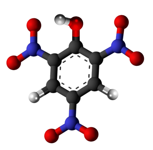 Dosiero:Picric acid 3D.png