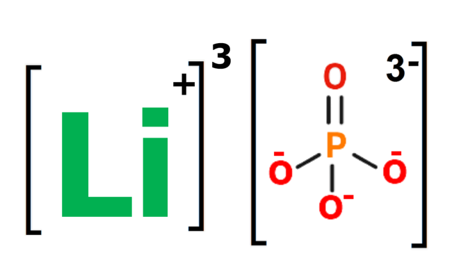 Dosiero:Trilithium phosphate 2D.png