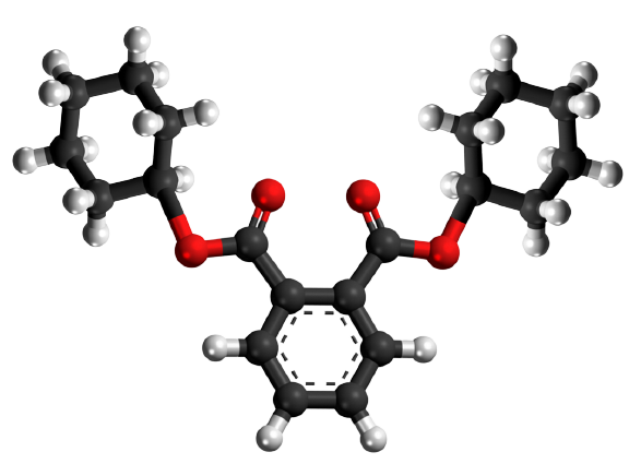 Dosiero:Cyclohexyl phthalate 3D.png