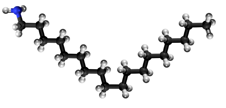 Dosiero:Octadecylamine 3D.png