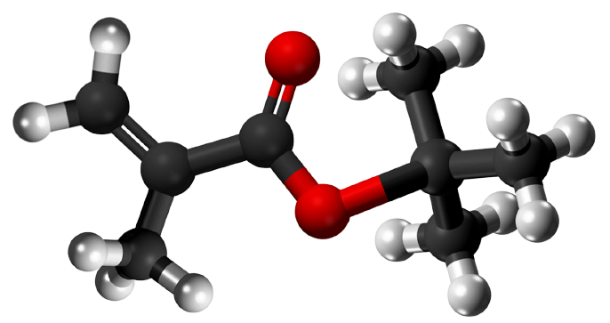 Dosiero:T-Butyl methacrylate 3D.png