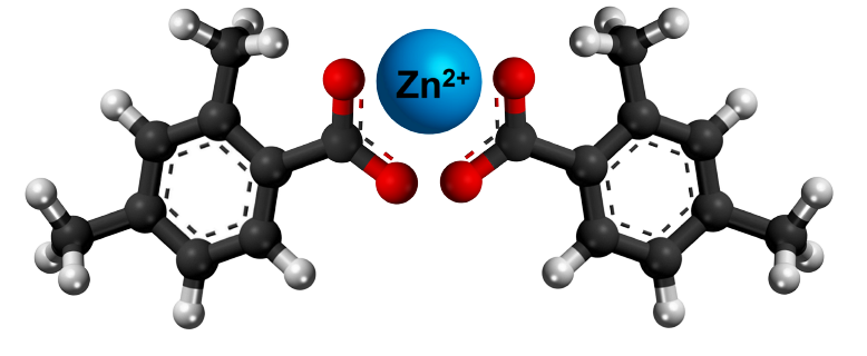 Dosiero:Zinc 2,4-dimethylbenzoate 3D.png