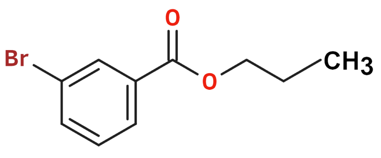 Dosiero:Propyl 3-bromobenzoate 2D.png