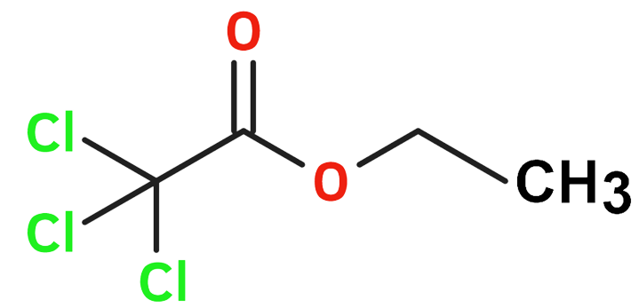 Dosiero:Ethyl trichloroacetate 2D.png