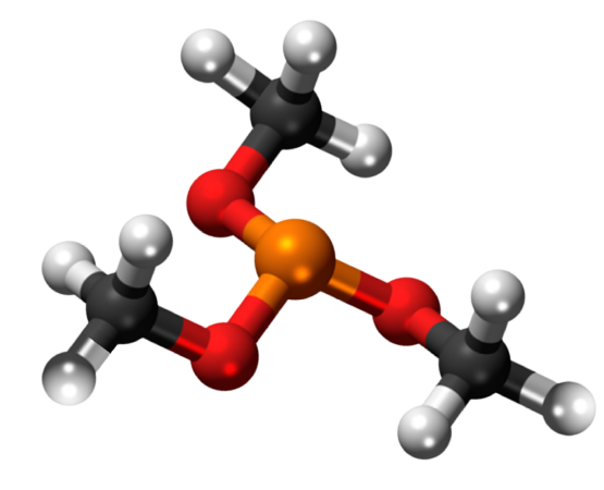 Dosiero:Trimethyl phosphite 3D.png