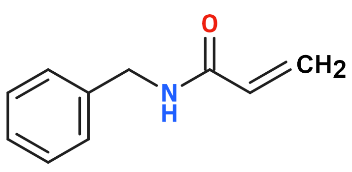 Dosiero:N-Benzylacrylamide 2D.png