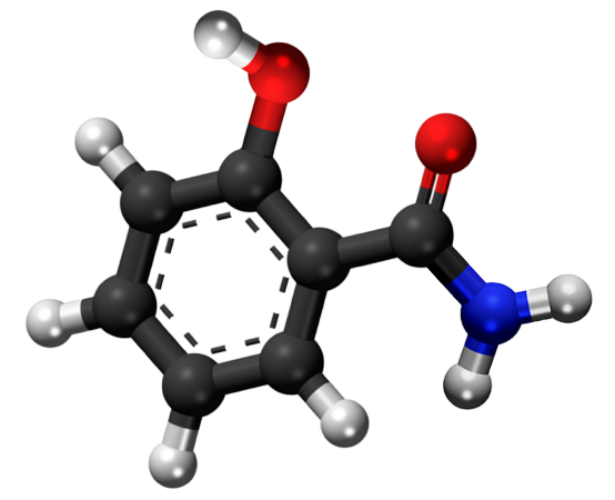 Dosiero:Salicylamide 3D.png