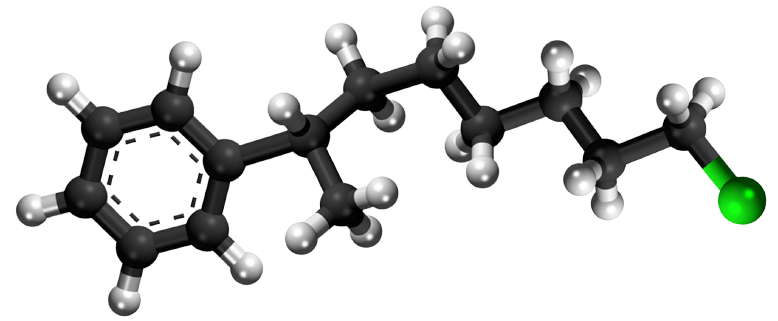 Dosiero:1-chloro-7-phenyl-octane 3D.png