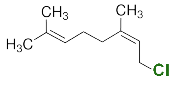 Dosiero:Neryl chloride2D.png