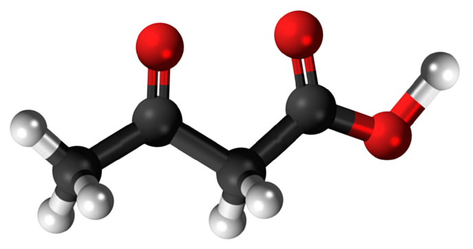 Dosiero:Acetoacetic acid 3D.png