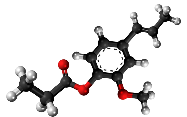 Dosiero:Isoeugenyl propanoate3D.png