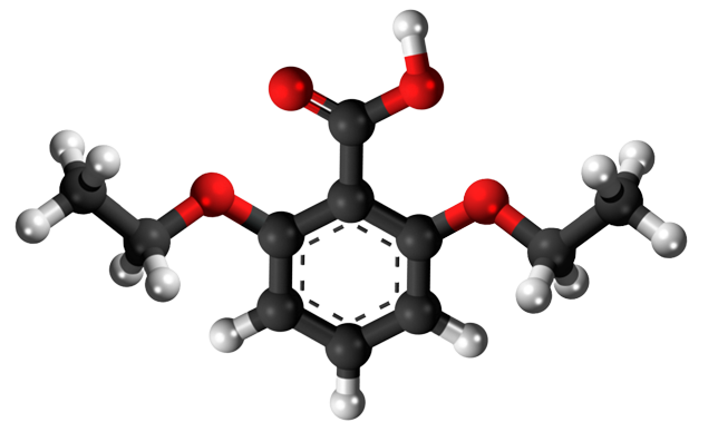 Dosiero:2,6-Diethoxy benzoic acid 3D.png