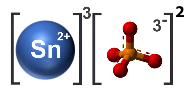 Dosiero:Tin (II) phosphate 3D.png