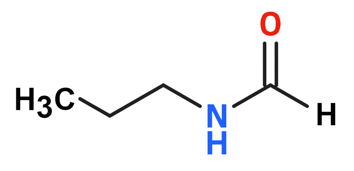 Dosiero:N-Propylformamide 2D.png