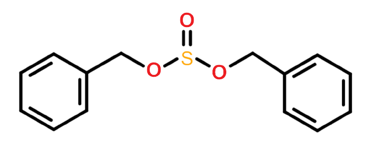 Dosiero:Benzyl sulfite2D.png