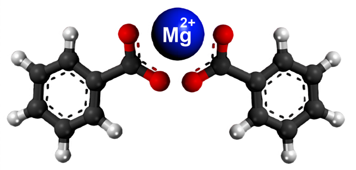 Dosiero:Magnesium benzoate 3D.png