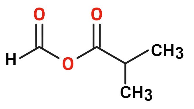 Dosiero:Formic isobutyric anhydride2D.png