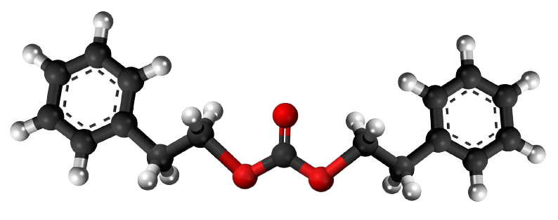 Dosiero:Diphenethyl carbonate 3D.png