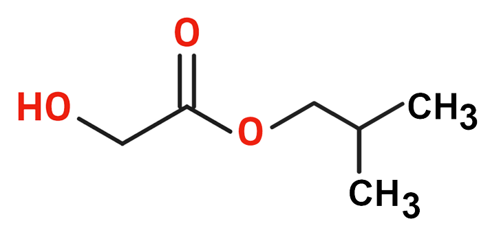 Dosiero:Isobutyl glycolate 2D.png