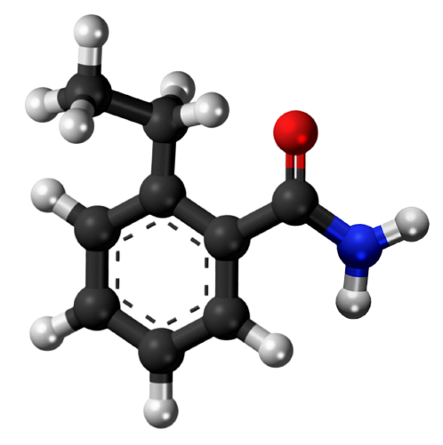 Dosiero:2-Ethylbenzamide 3D.png