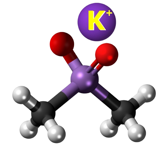 Dosiero:Potassium cacodylate 3D.png