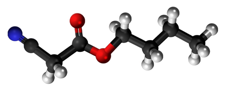 Dosiero:Butyl cyanoacetate 3D.png