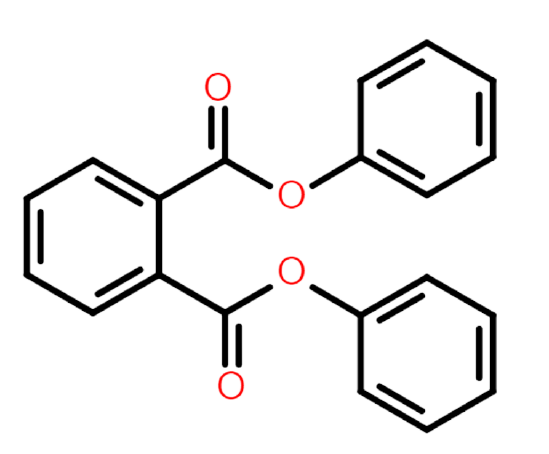 Dosiero:Phenyl phthalate2D.png