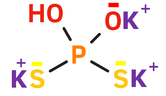 Dosiero:Potassium dithiophosphate tribasic 2D.png