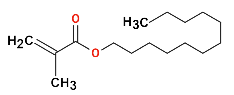 Dosiero:Dodecyl methacrylate 2D.png