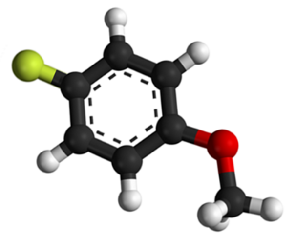 Dosiero:P-fluoro-anisole3D.png