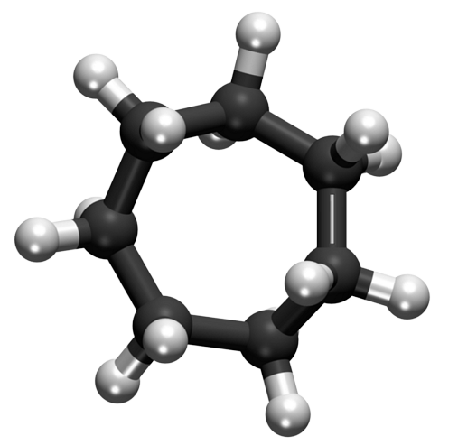 Dosiero:Cycloheptene 3D.png