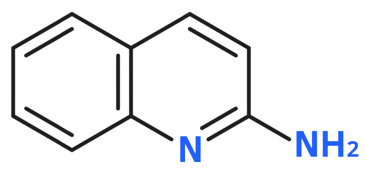 Dosiero:2-Amino-quinoline 2D.png