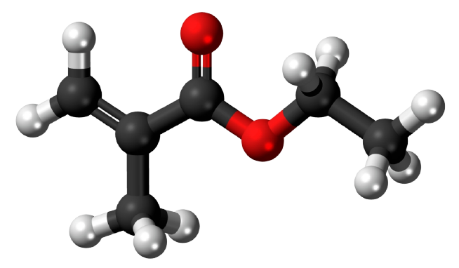 Dosiero:Ethyl methacrylate 3D.png