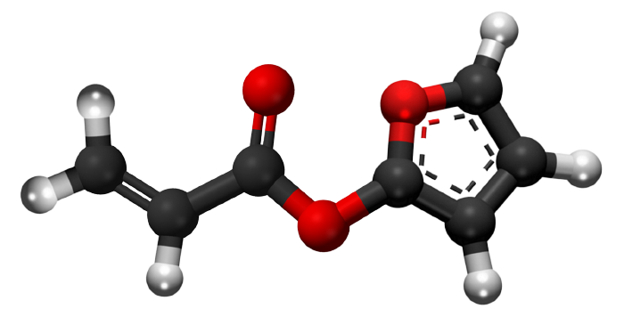 Dosiero:2-Furyl acrylate 3D.png