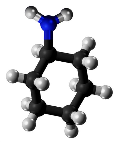 Dosiero:Cyclohexylamine 3D.png