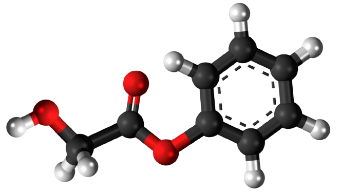 Dosiero:Phenyl glycolate 3D.png