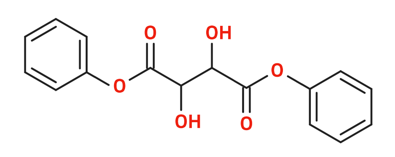 Dosiero:Diphenyl tartrate 2D.png